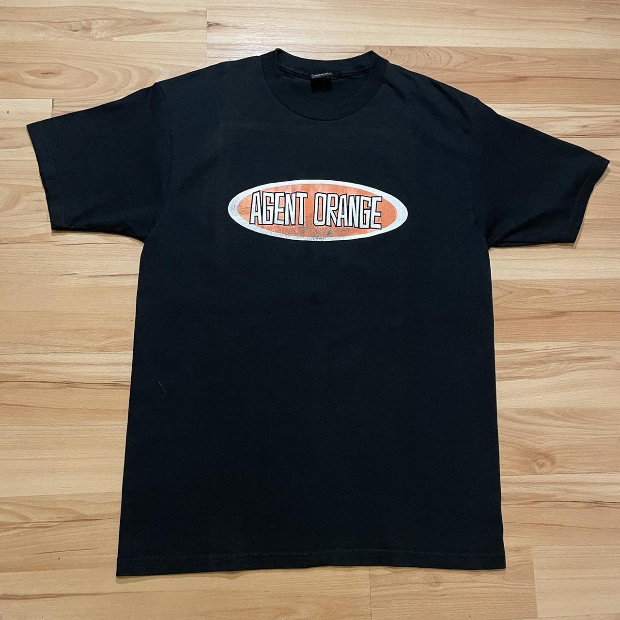 Vintage 90s Agent Orange OC punk band tshirt Super... - Depop