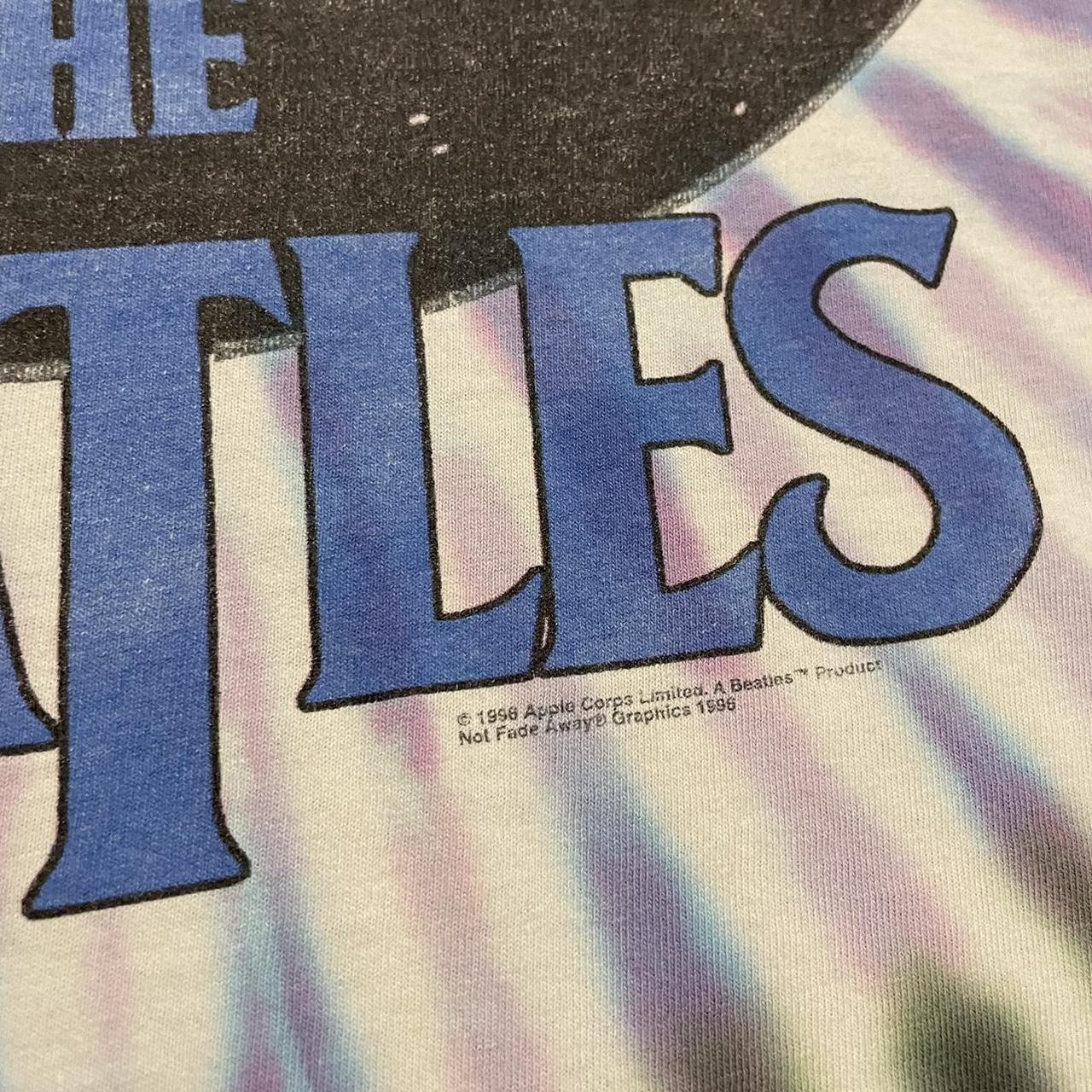 Vintage 1998 The Beatles Tie Dye Band tee, Double...