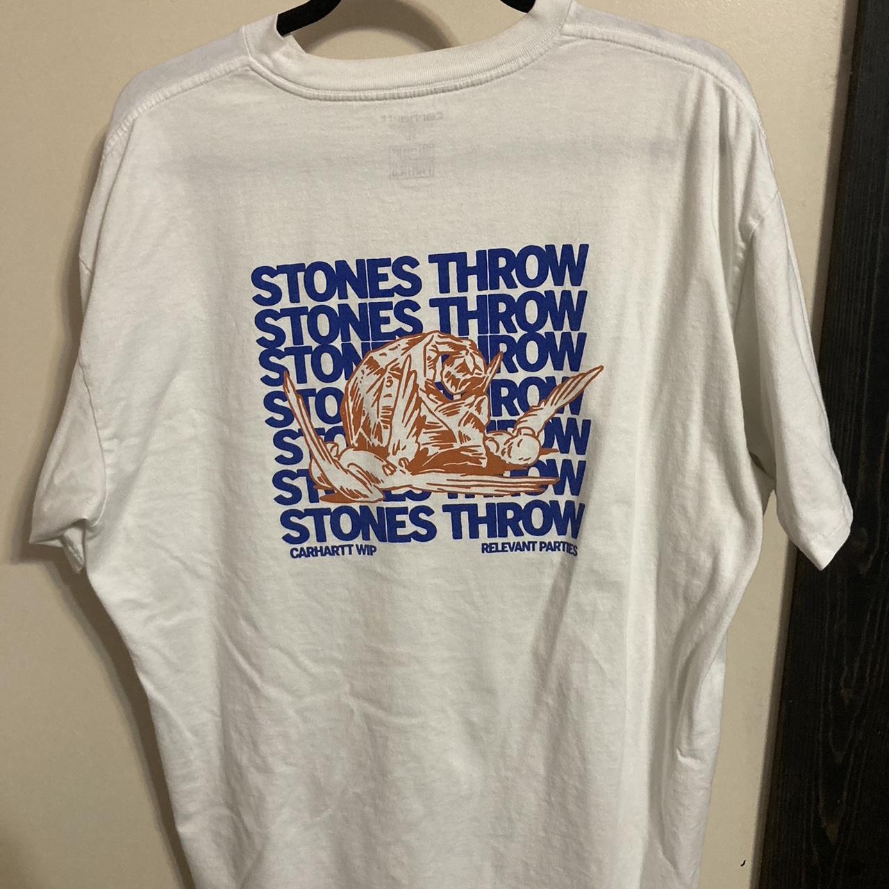 Carhartt WIP X Stones Throw T-shirt (White)