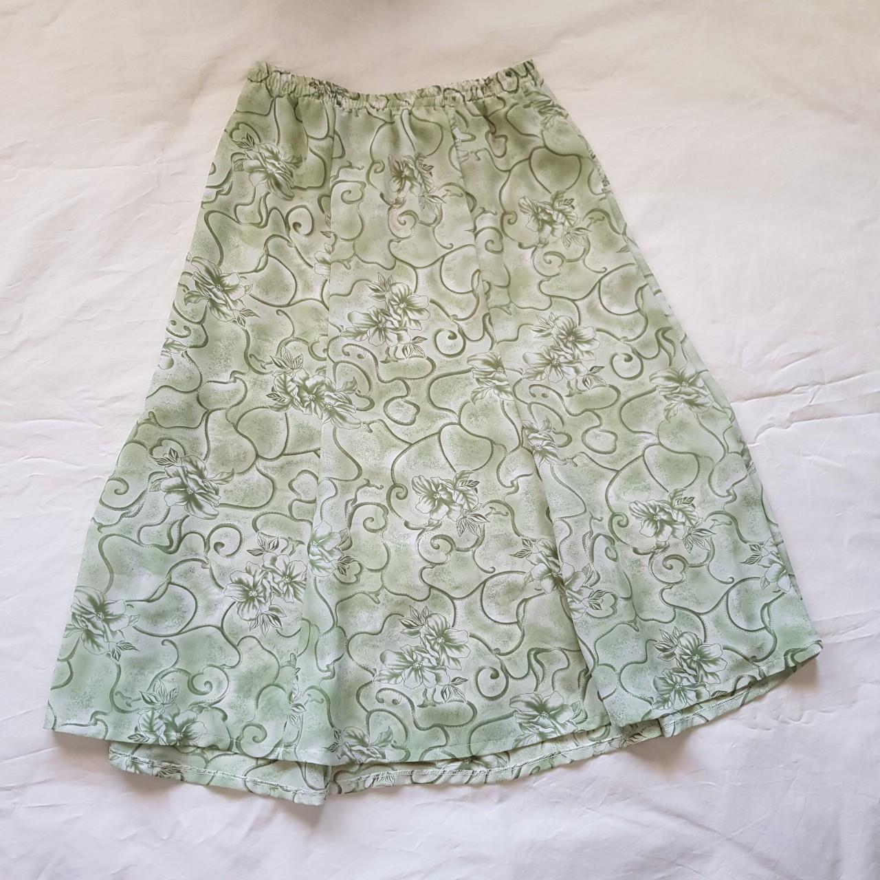 Gorgeous green maxi skirt 🍃 Matching shirt also... - Depop