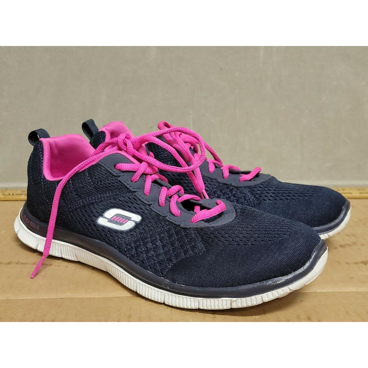 Sketchers Women Lightweight Flex Sole Athletic Shoes Depop