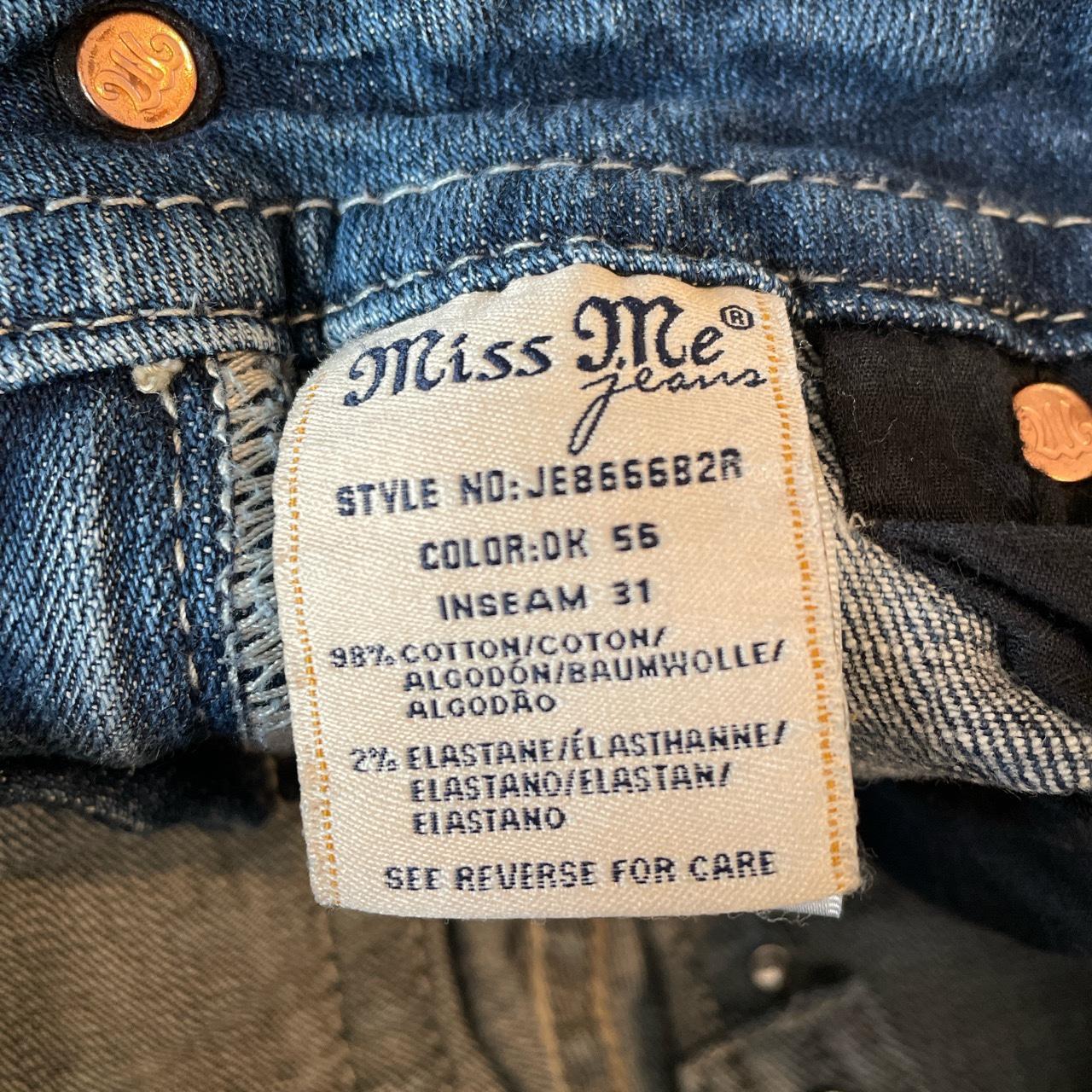 Women’s Miss me signature bootcut jeans size 24 - Depop