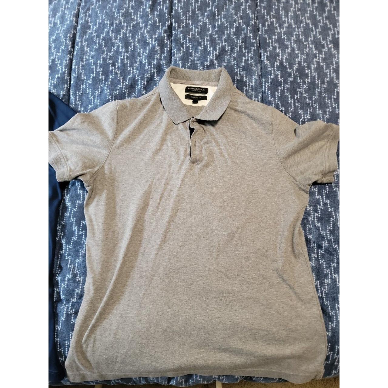 Banana Republic Luxury Touch Polo Lot of 2 Medium... - Depop