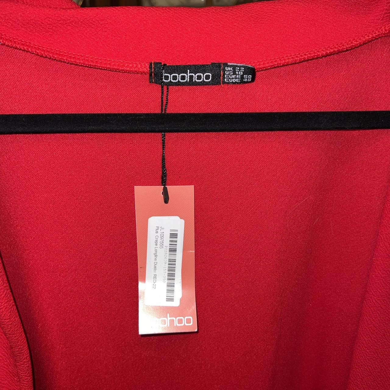 Boohoo Plus Women's Red Jacket (2)