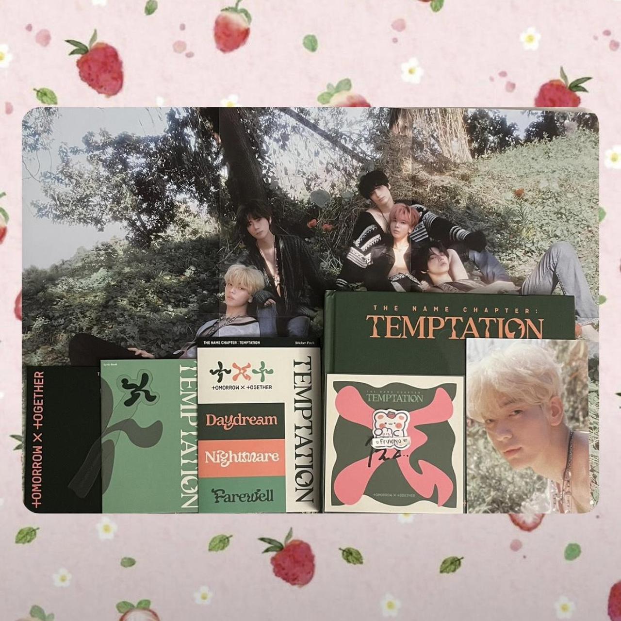 TXT on sale Temptation album beomgyu signed