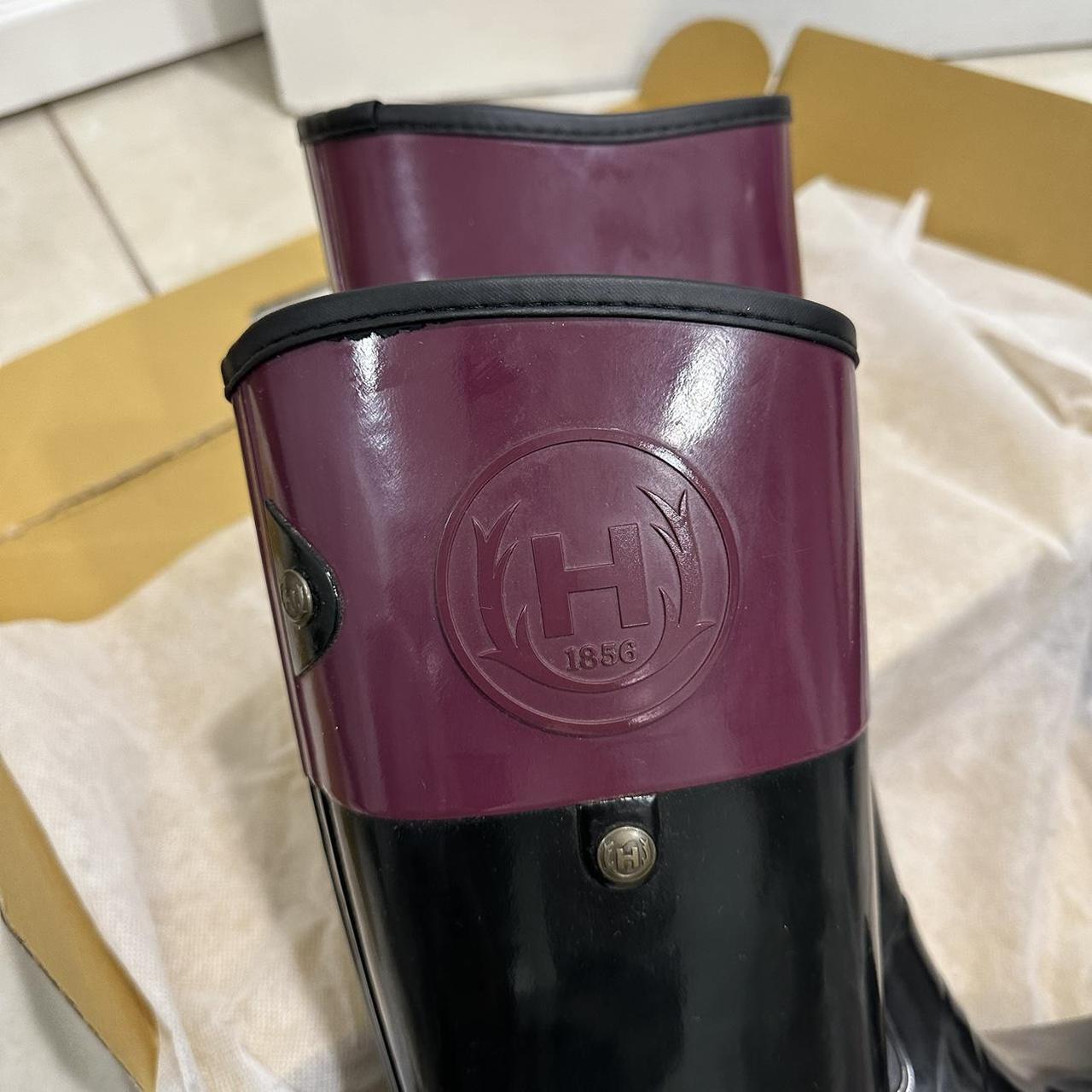 靴 HUNTER SANDHURST CARLYLE UK9 Hunter Sandhurst Carlyle Riding Boots - Sz: W | Depop