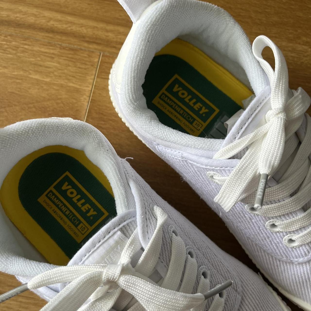 Heritage Low White Dunlop Volleys white/white Brand... Depop