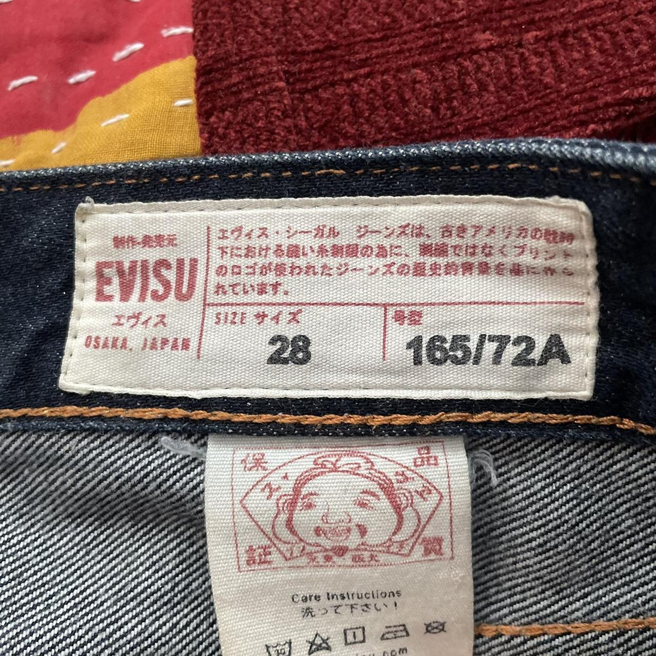 EVISU JORTS WAIST 32” | Depop