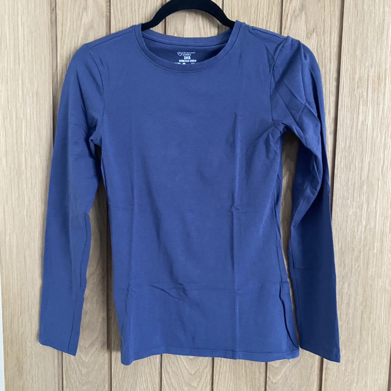 Primark long sleeved blue top. Really soft... - Depop