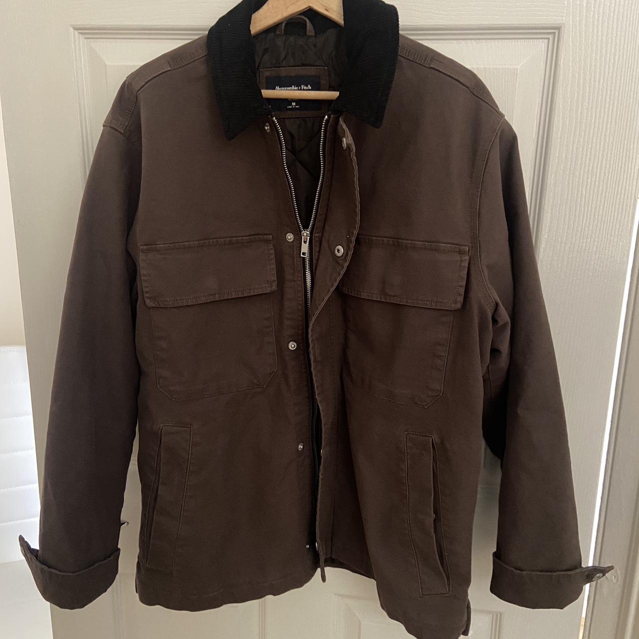 Abercrombie & Fitch Workwear Jacket, men’s medium... - Depop