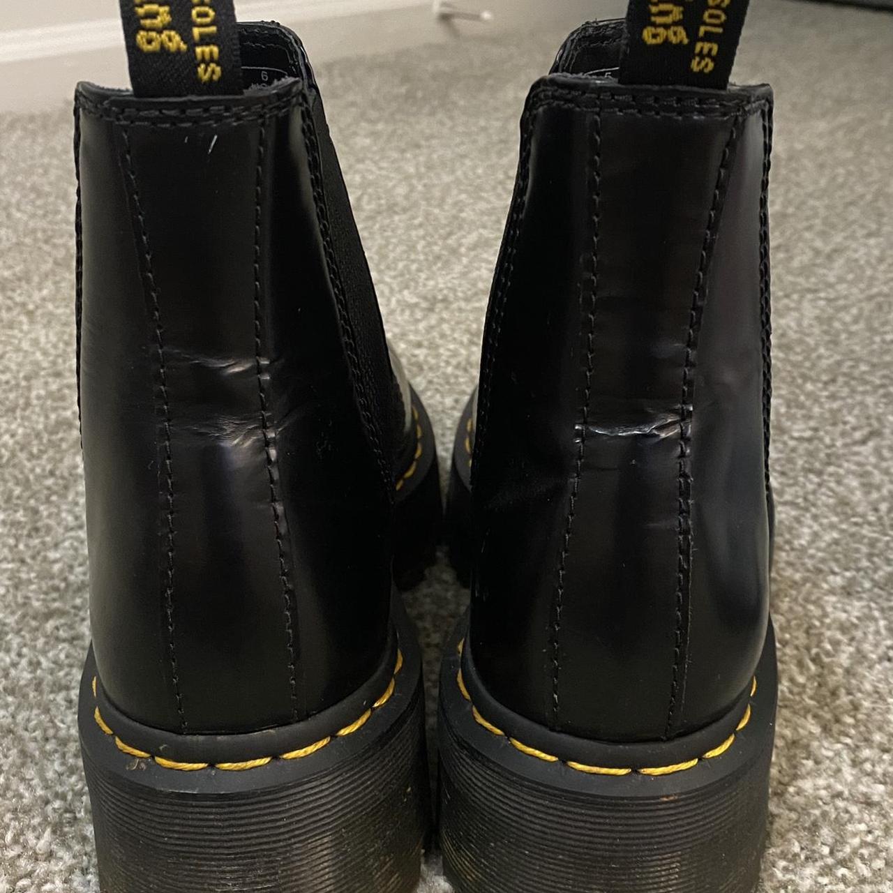 Dr.Martens 2976 Smooth Leather Platform Chelsea... - Depop