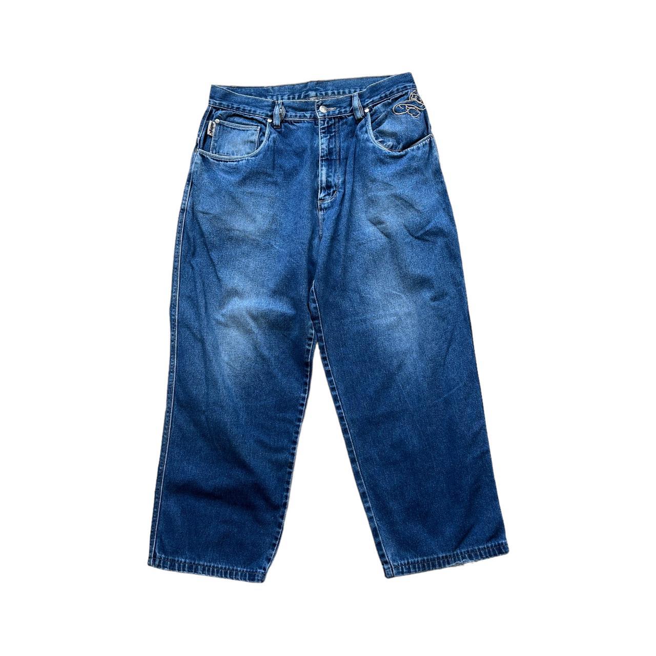 Sohk hard knocks BOLO blue jeans W34 Waist-... - Depop