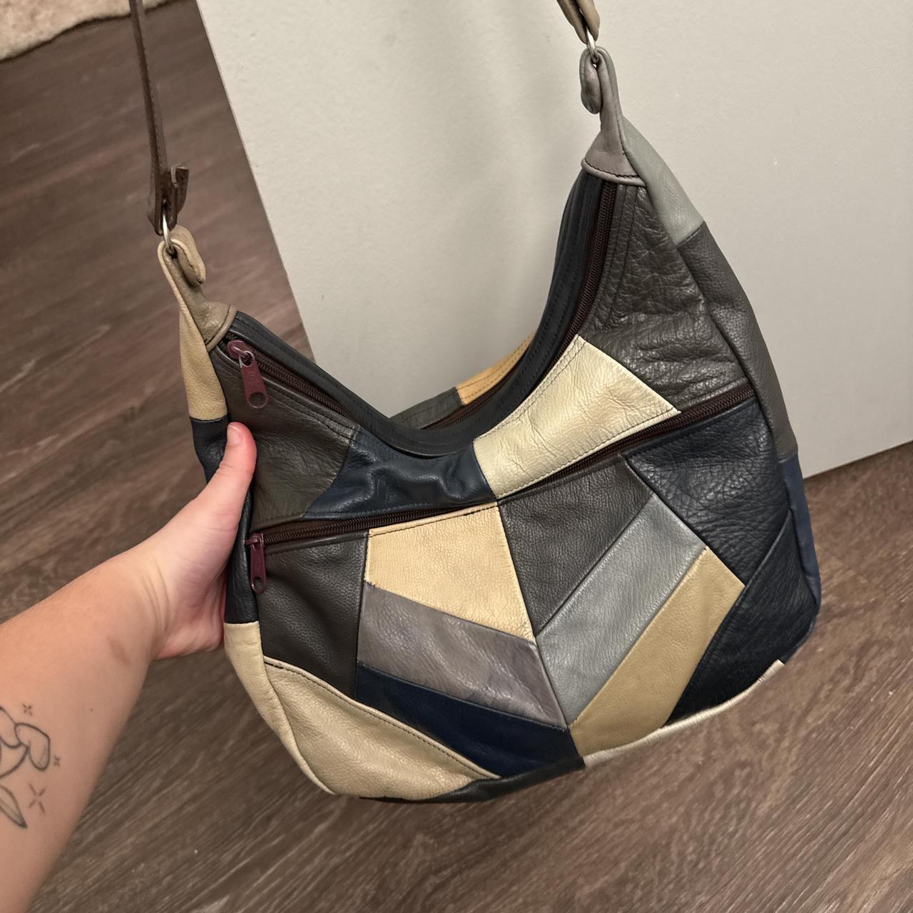 Women's Bag - Multi/Brown – Patch work multiple c… - image 1