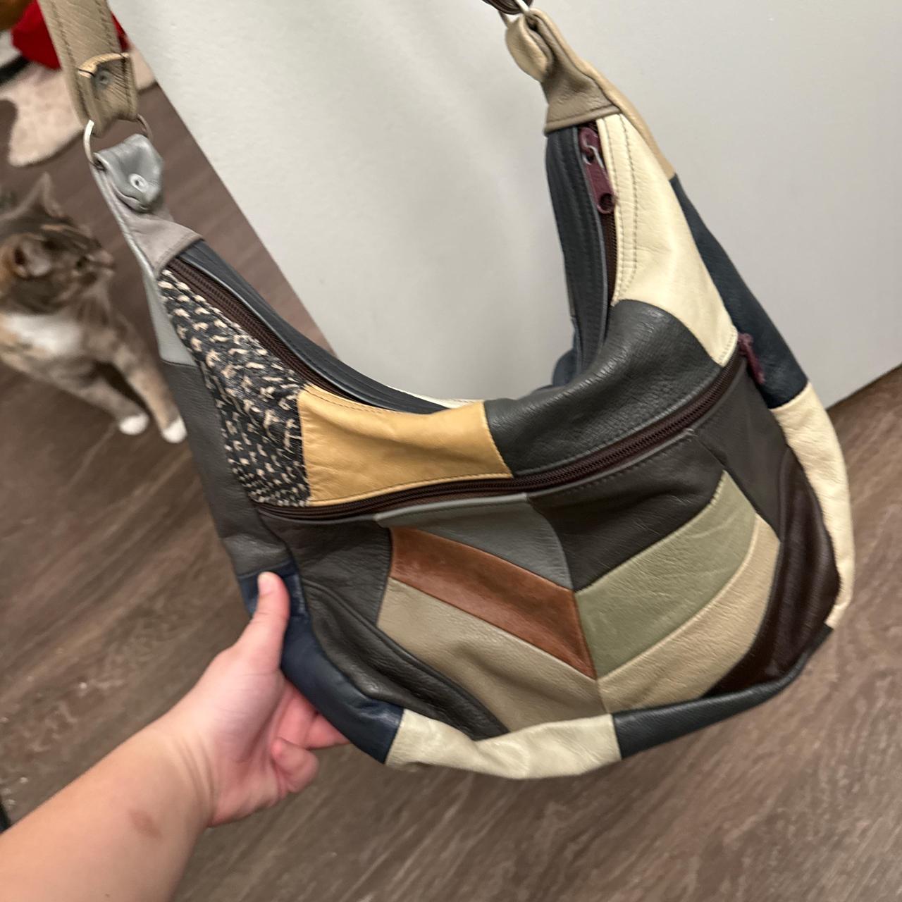 Women's Bag - Multi/Brown – Patch work multiple c… - image 2