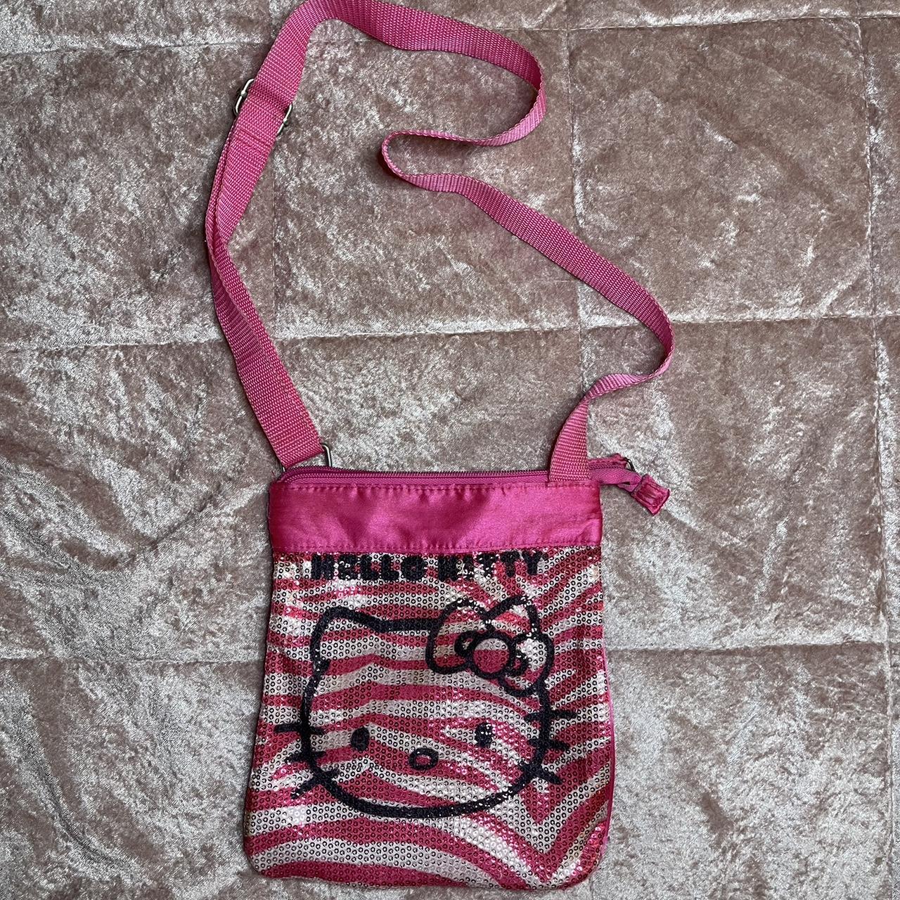 Hello kitty zebra print purse outlet