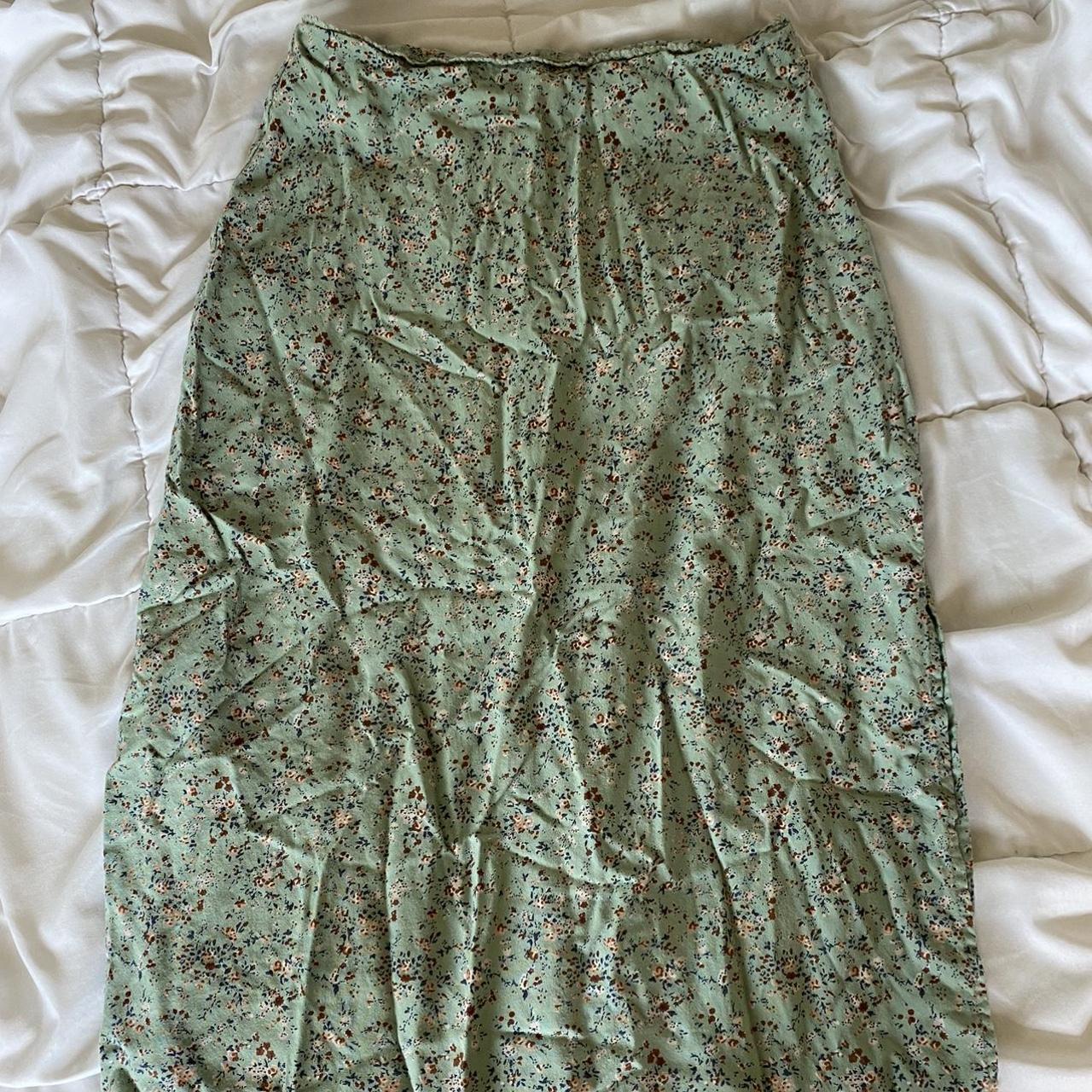 brandy melville midi skirt #brandymelville... - Depop