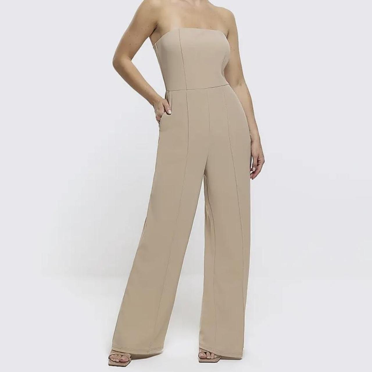 Tan jumpsuit womens online