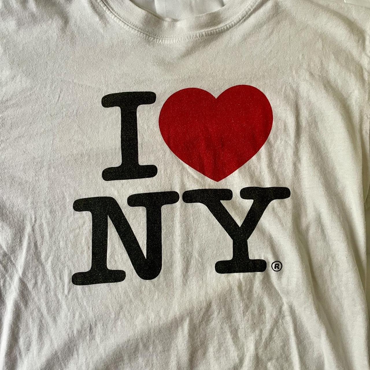 I HEART NY T SHIRT size small fitted Baby tee New Depop I HEART NY T SHIRT size small fitted Baby tee New Depop