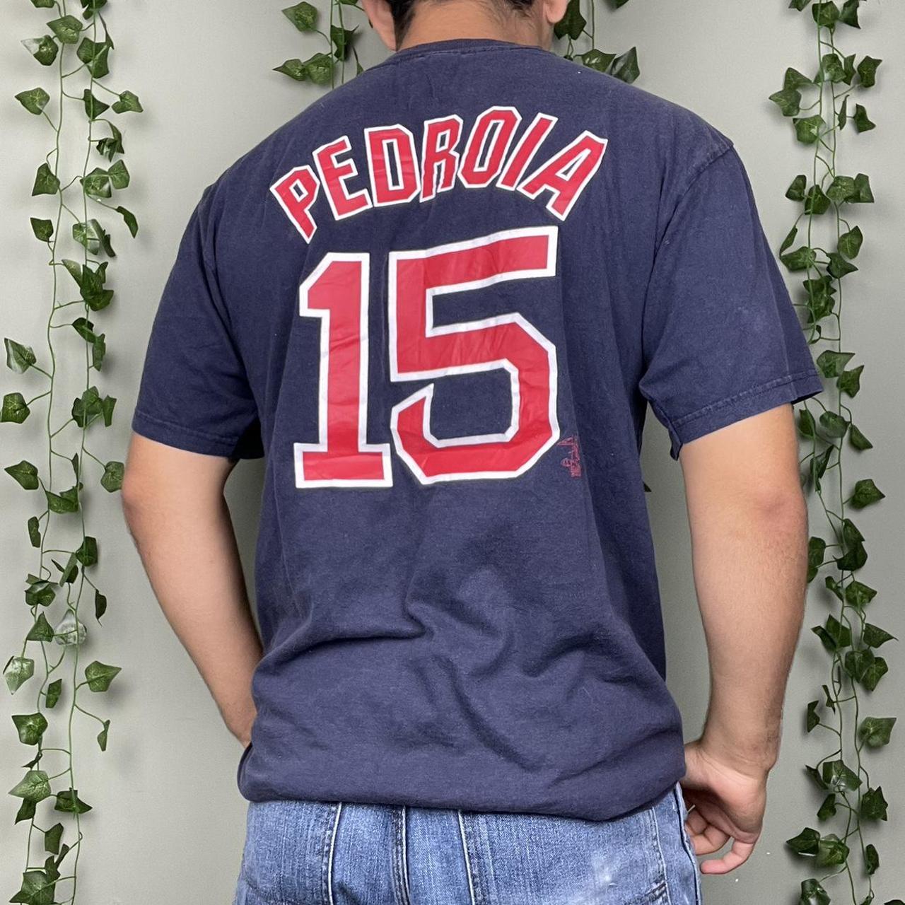 Boston Red Sox Dustin Pedroia Shirt Due to - Depop