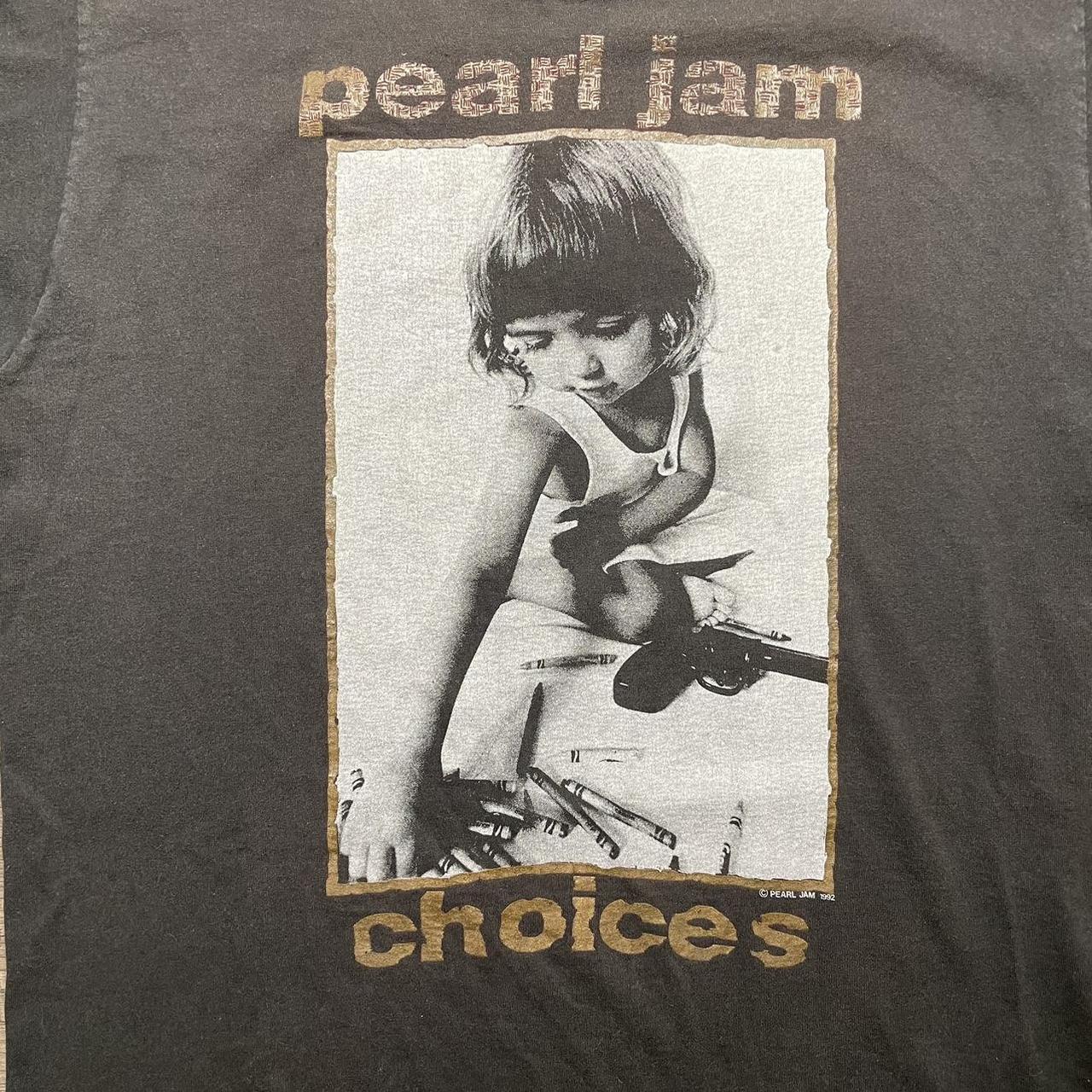 Shirt vintage-pearl-jam - Depop