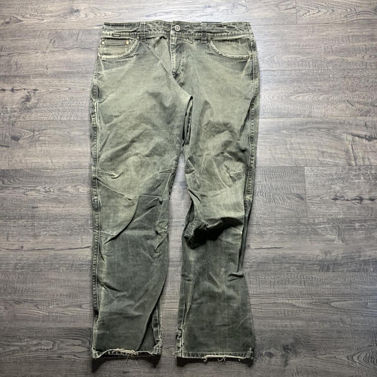 vintage kuhl workwear pants size: 38X32, model: - Depop