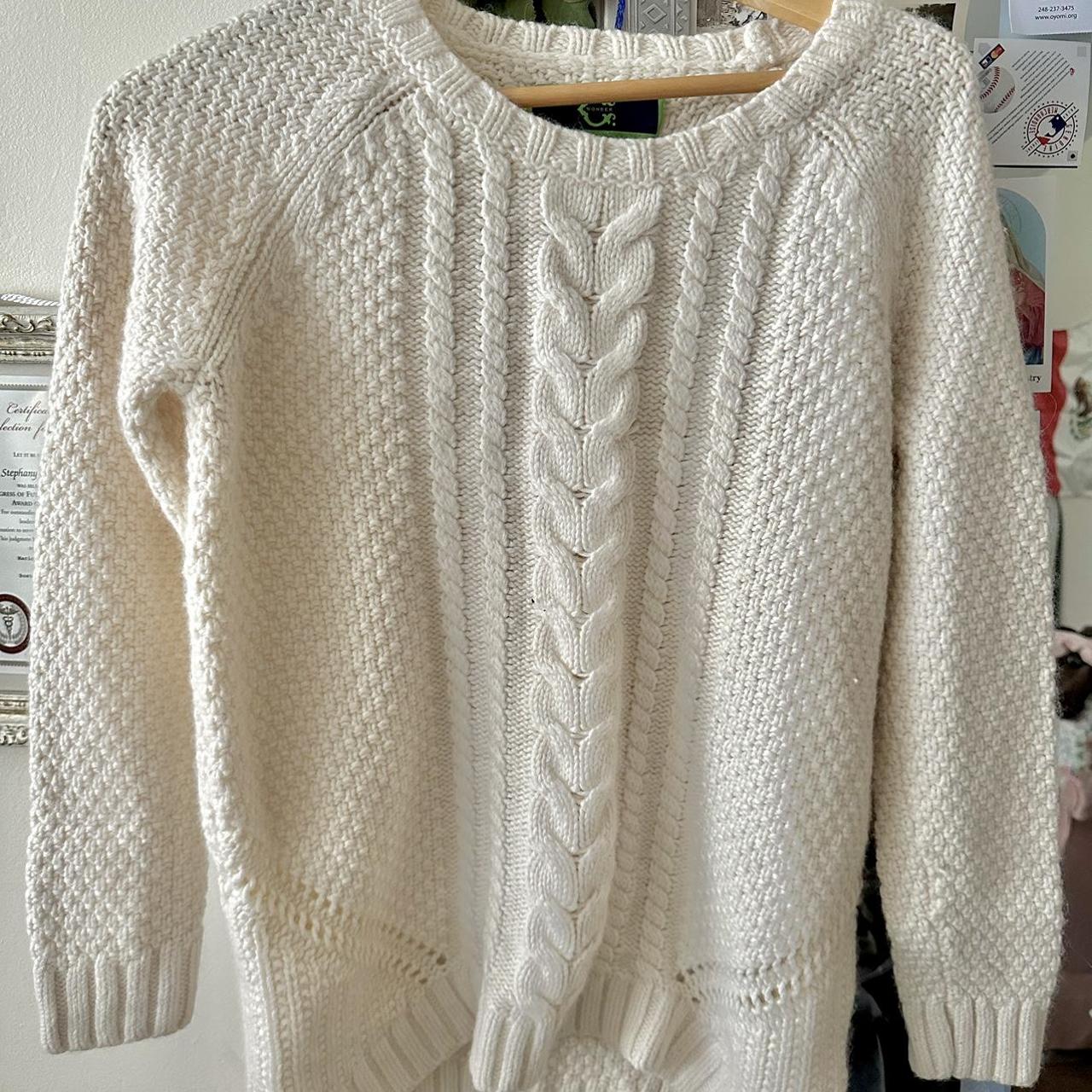 Rory Gilmore Thick Beige Sweater - Thick, soft,... - Depop