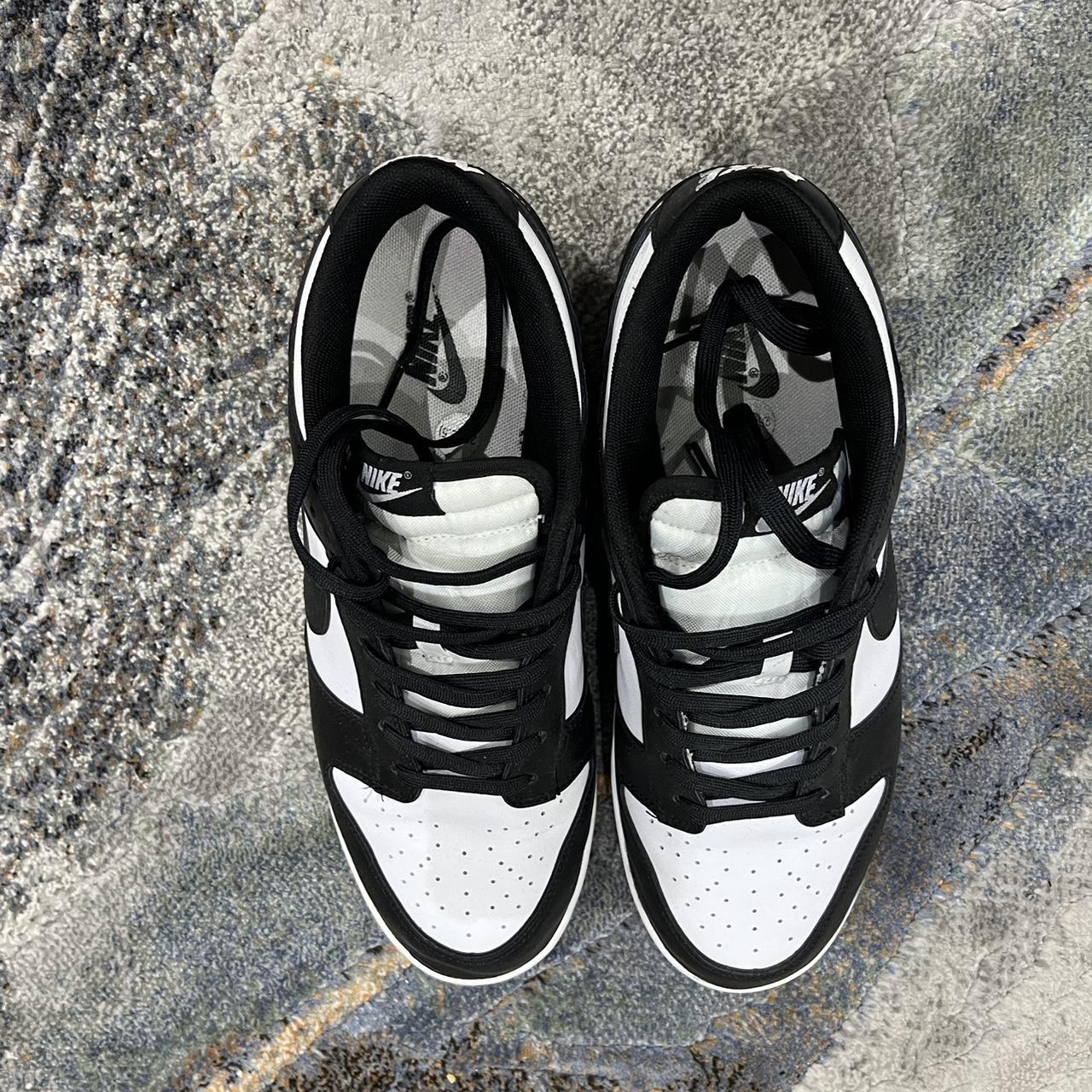 black and white dunks men