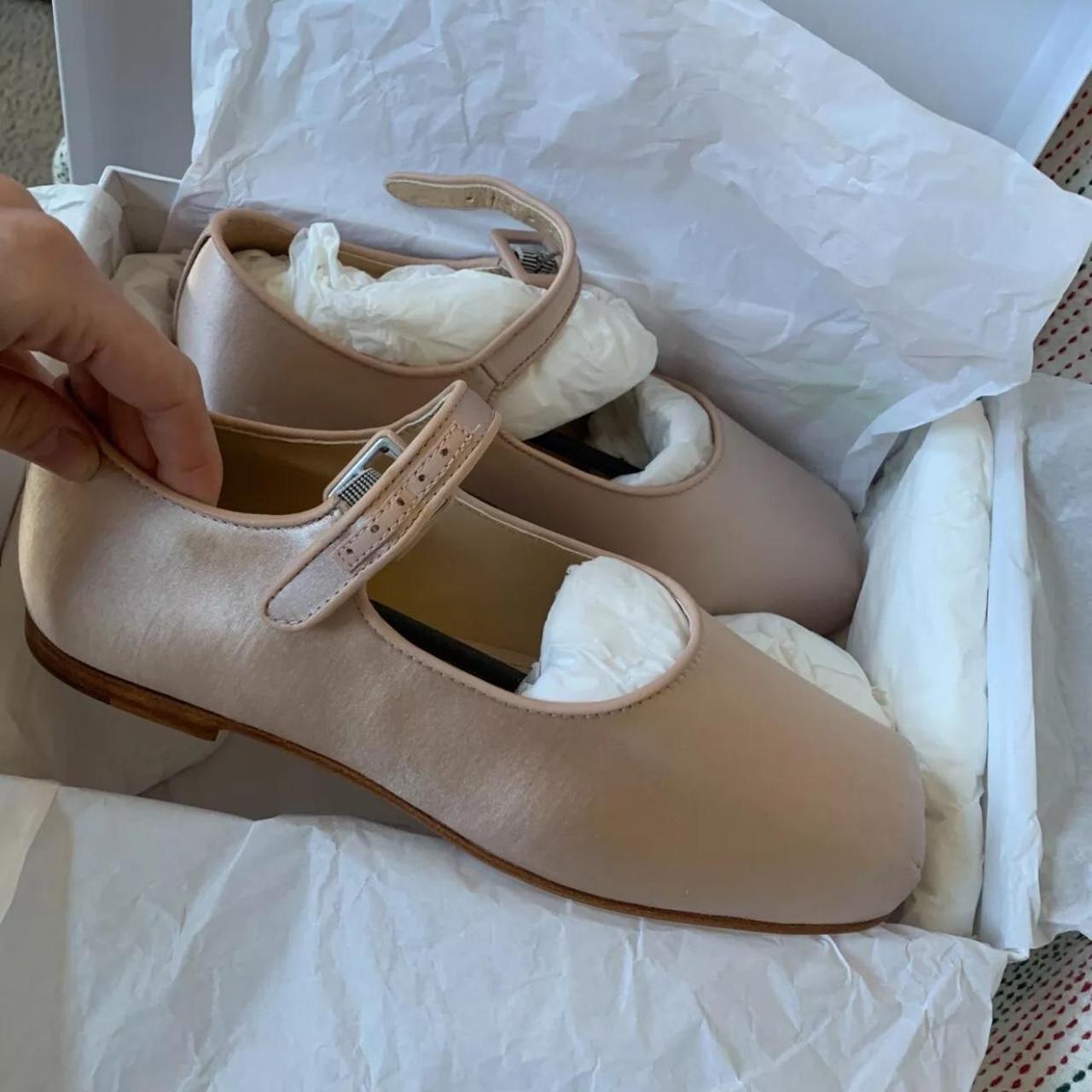 SandyLiangメリージェーンMaryJanePointeバレリーナピンク Sandy Liang - Pink Mary Jane Pointe – Frances May