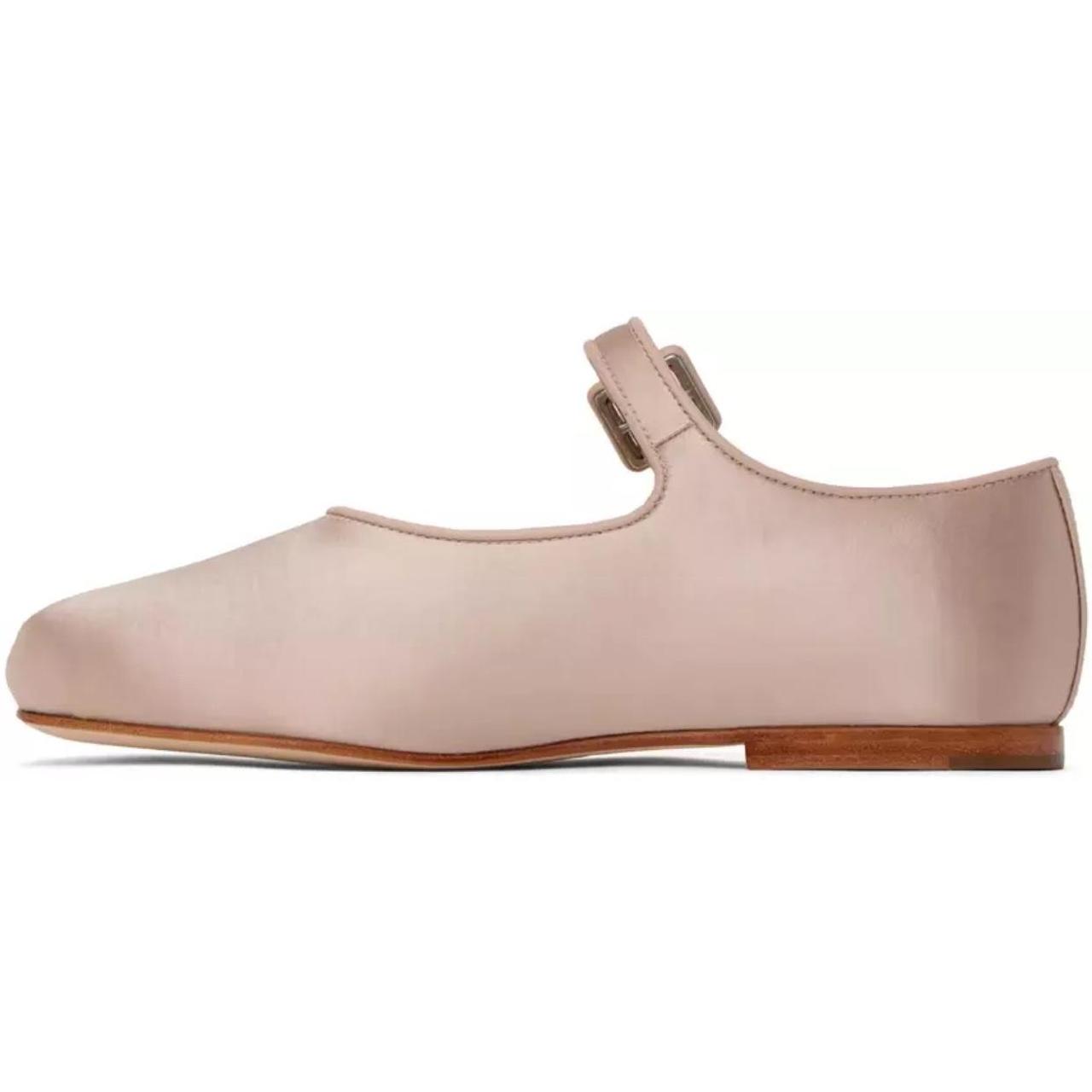 SandyLiangメリージェーンMaryJanePointeバレリーナピンク Sandy Liang