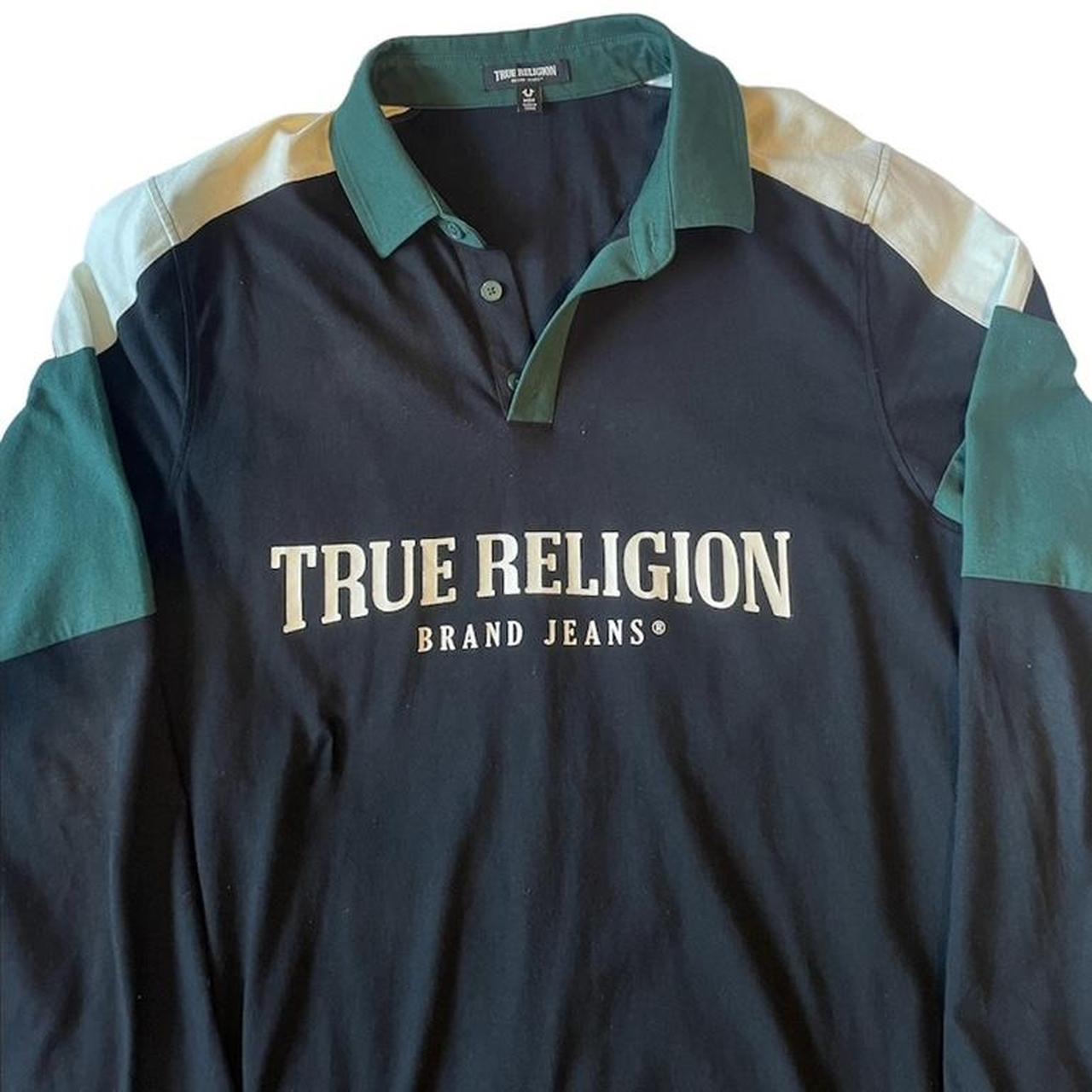 True religion clearance rugby shirt