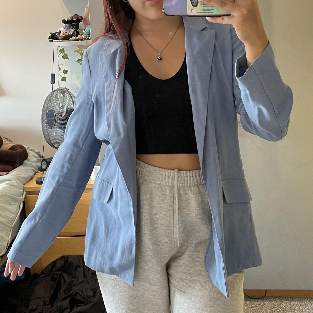 Primark blue blazer best sale