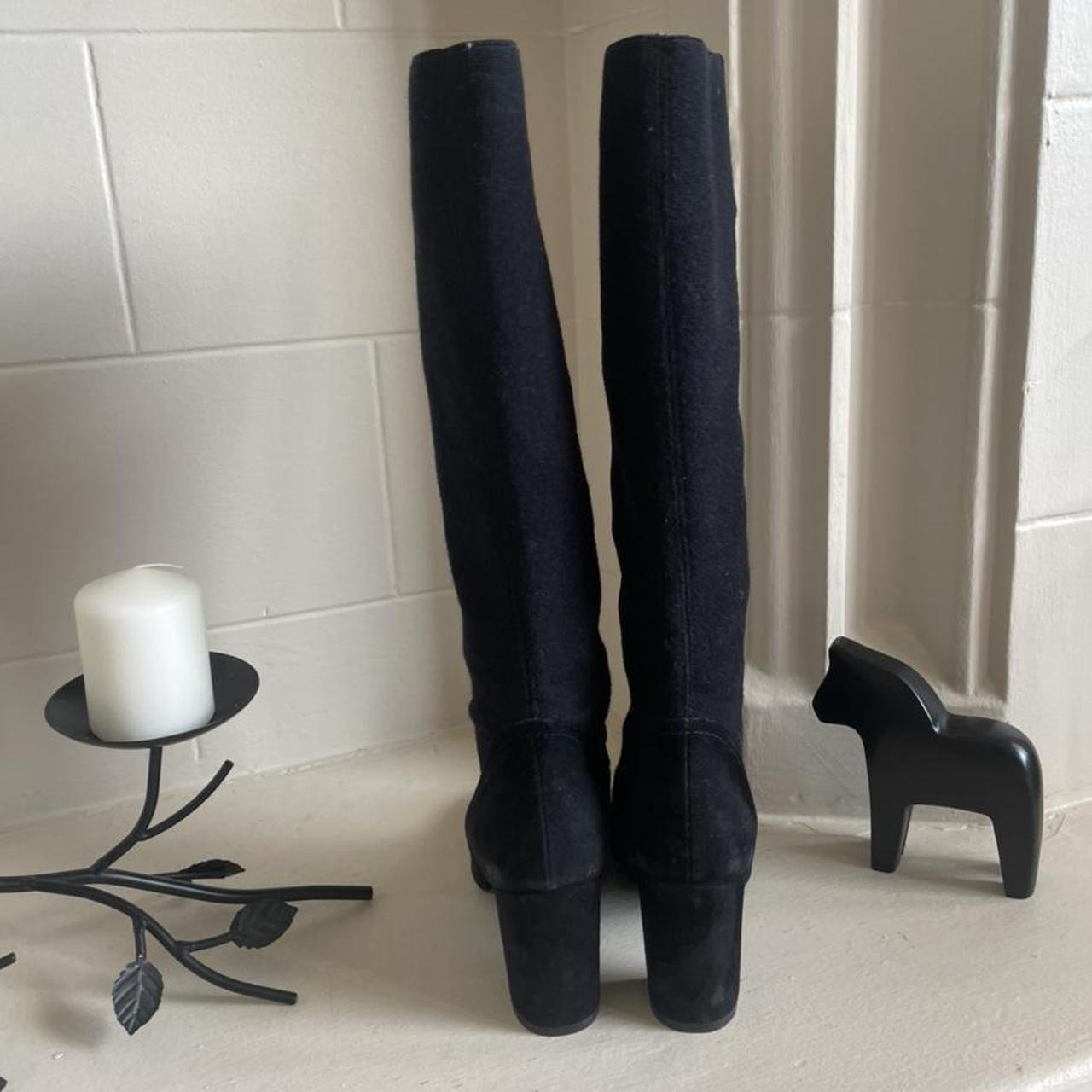 Stuart Weitzman Livia black suede boots 3 These Depop