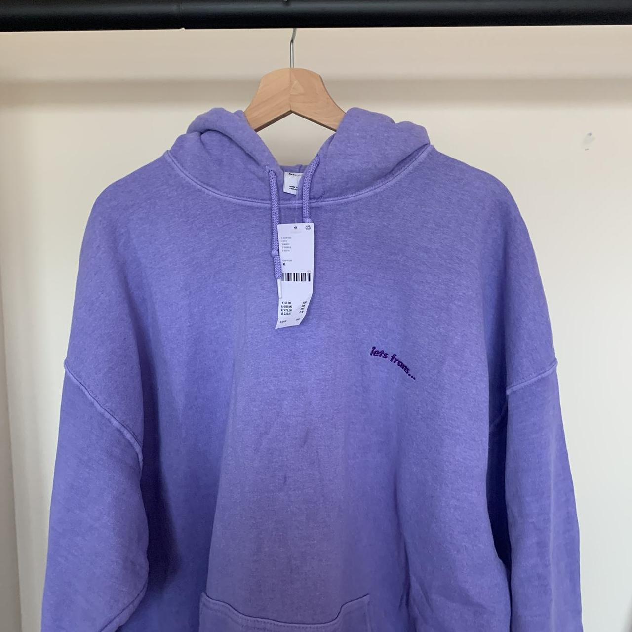 Urban Outfitters Men's Purple Hoodie | Depop