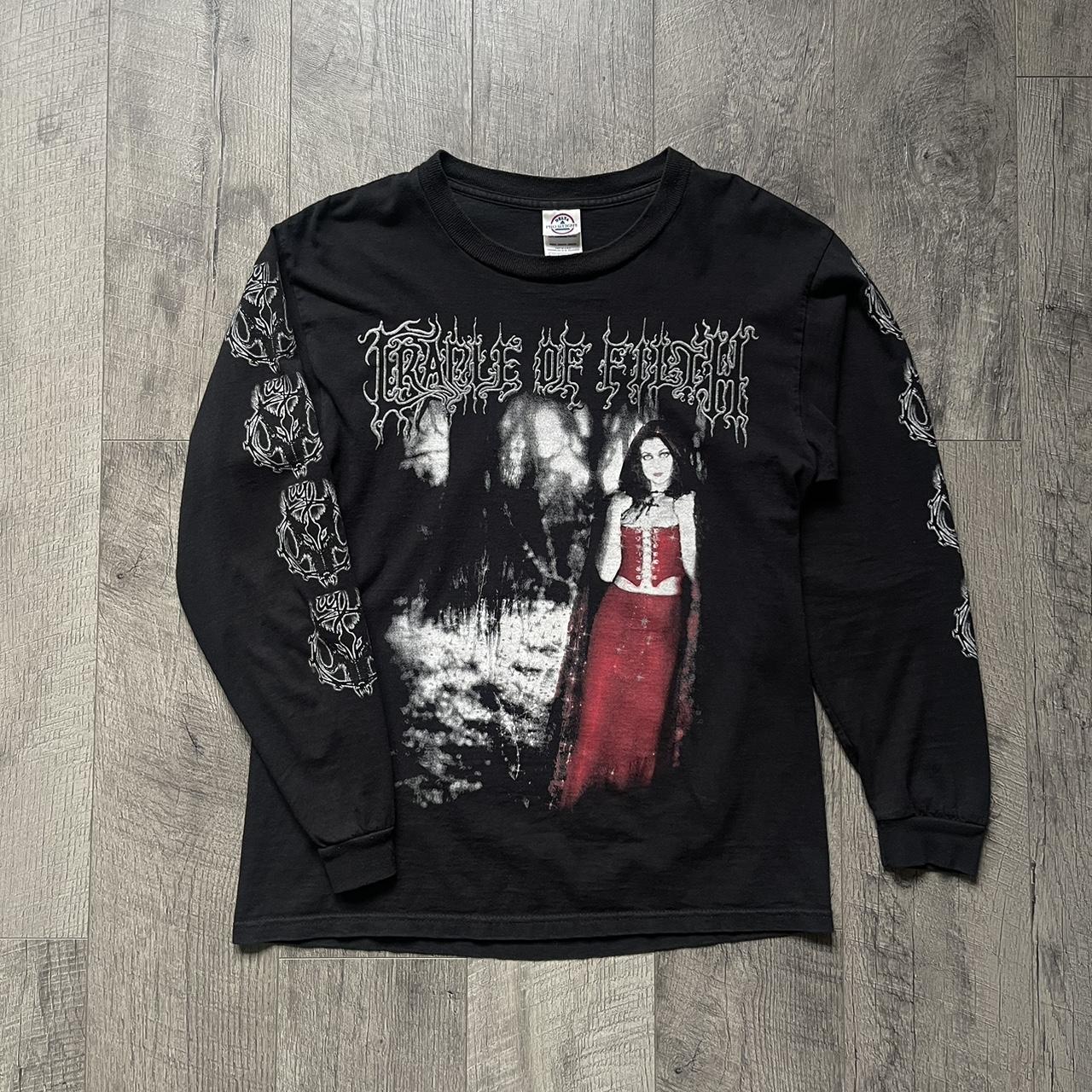 Vintage Cradle Of Filth longsleeve NFS at the | Depop