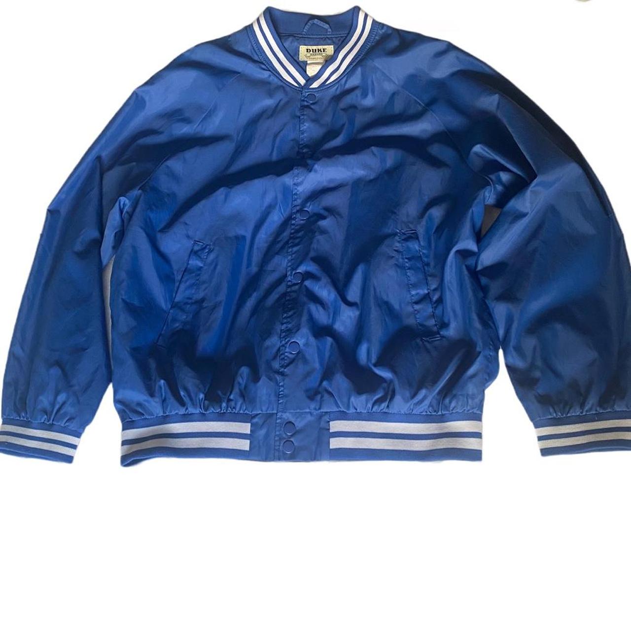 Vintage Men's Bomber Jacket - Blue - XL