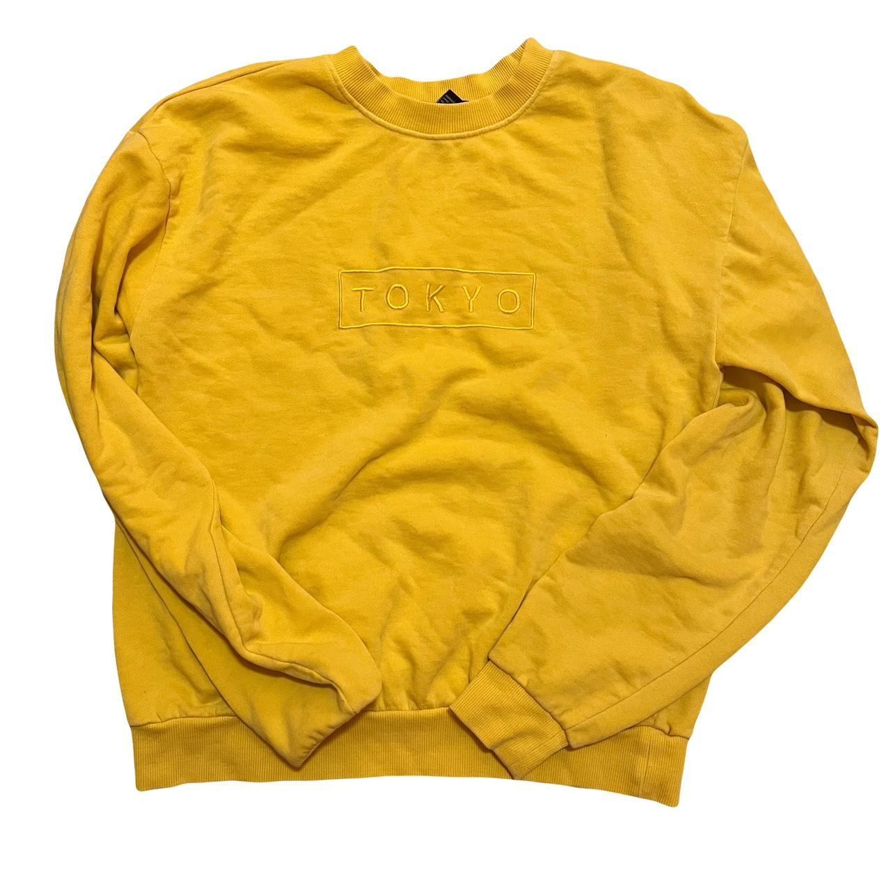 Forever 21 yellow sweatshirt best sale