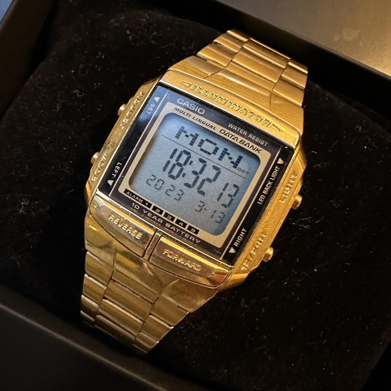 Casio Men's Gold Watch Depop