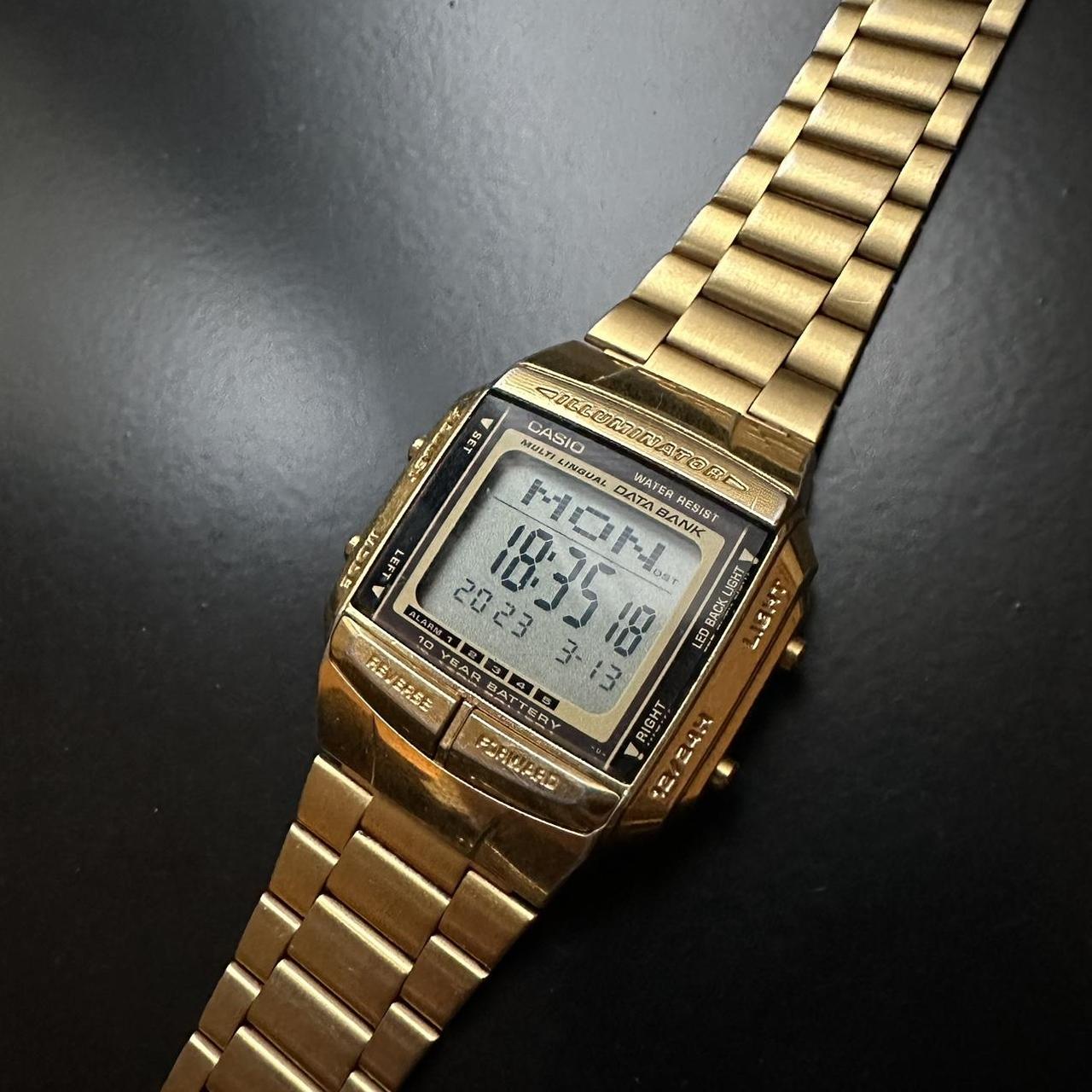 Casio Men's Gold Watch Depop