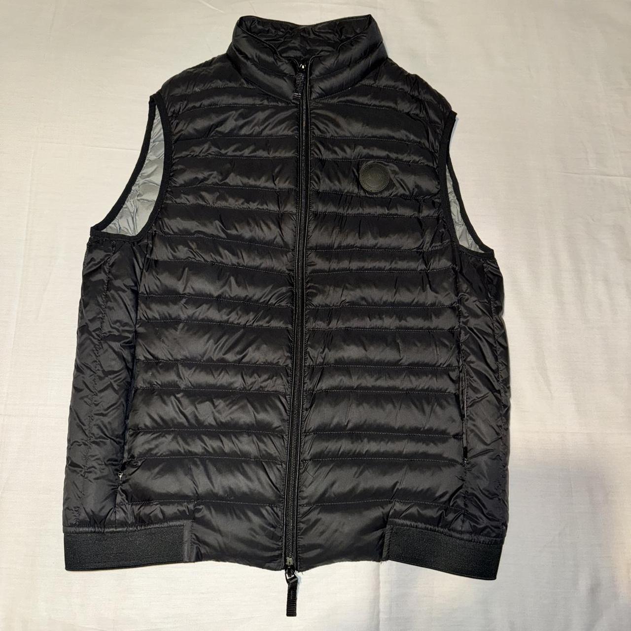 Armani exchange down full gilet. Size Depop