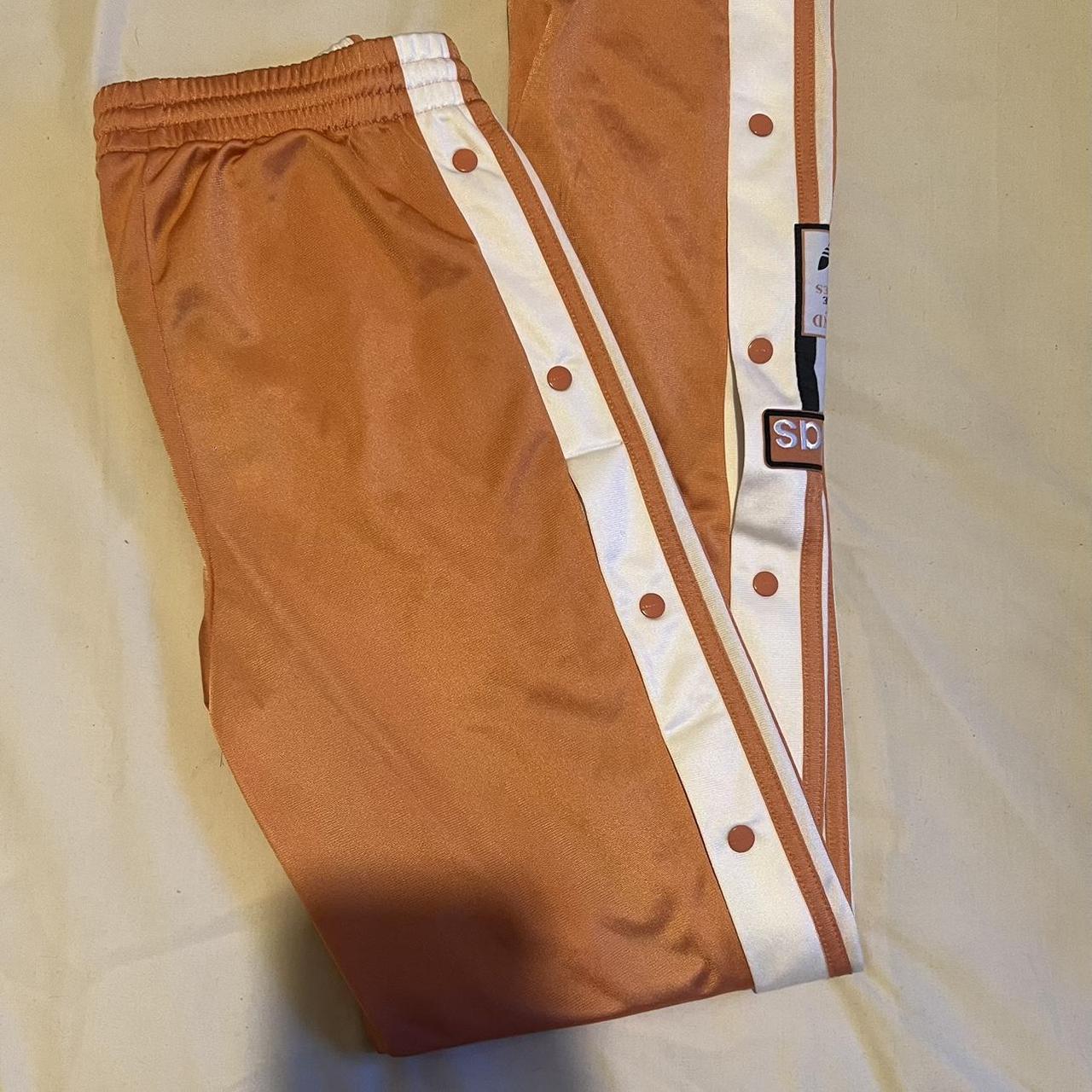 adidas joggers orange