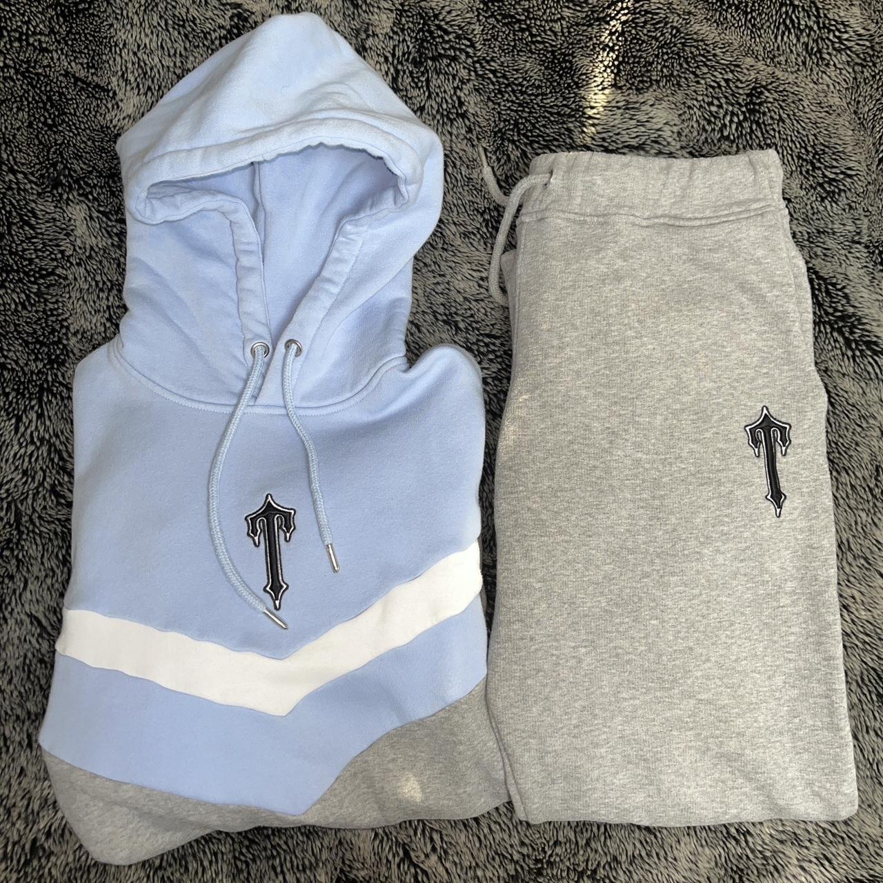 Trapstar V stripe hoodie tracksuit Size Large... Depop