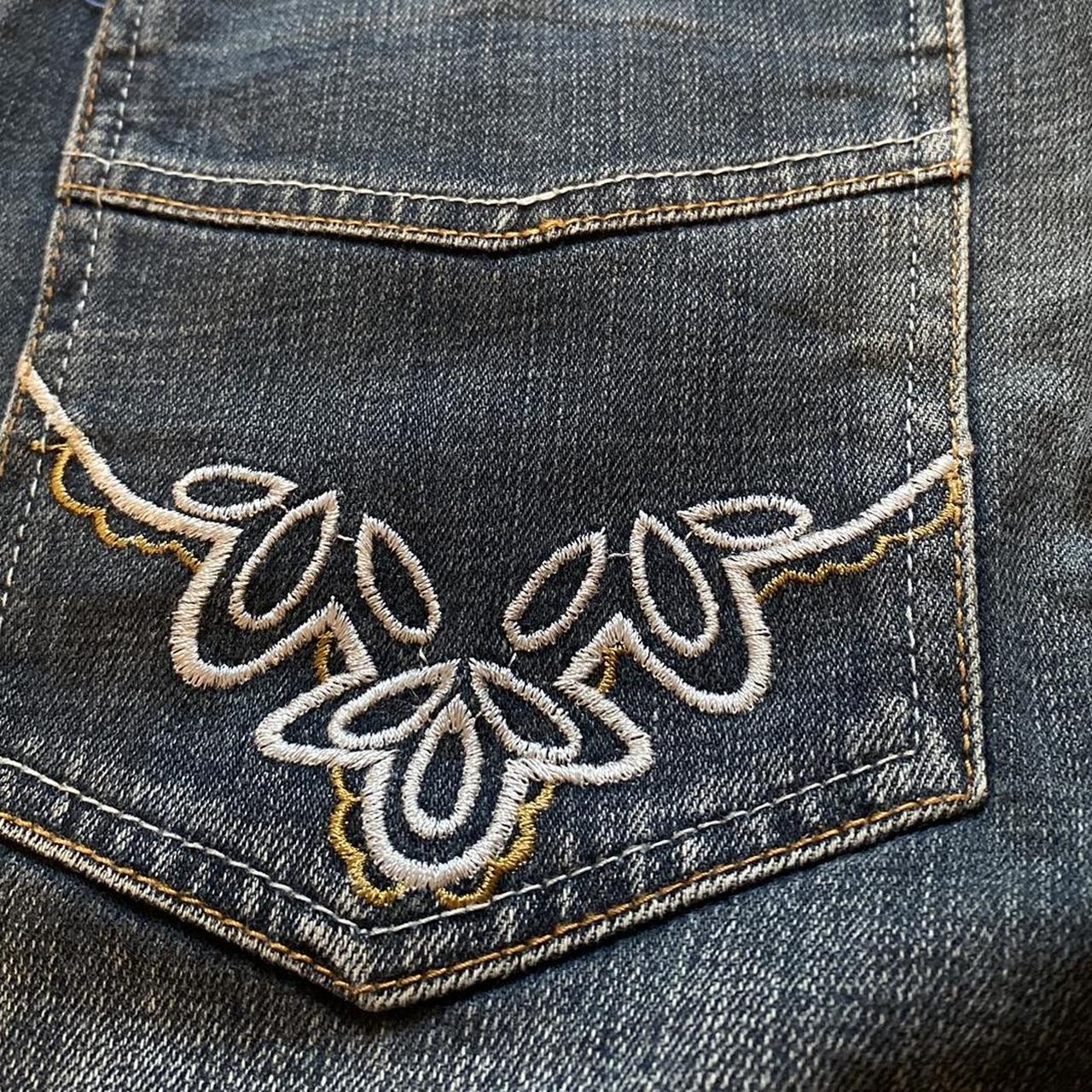 Vintage y2k japanese ENGERHWA jeans. size 32” but | Depop Vintage y2k japanese ENGERHWA jeans. size 32” but | Depop