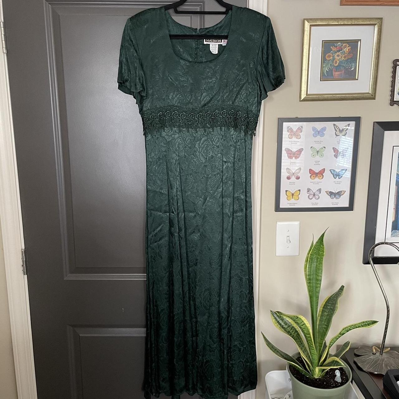 Maurices shop green dress