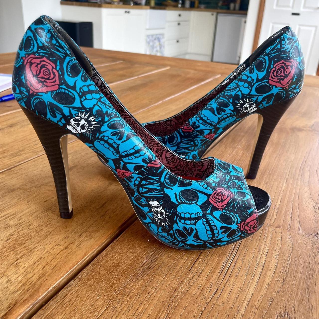 Iron fist sale sugar skull heels