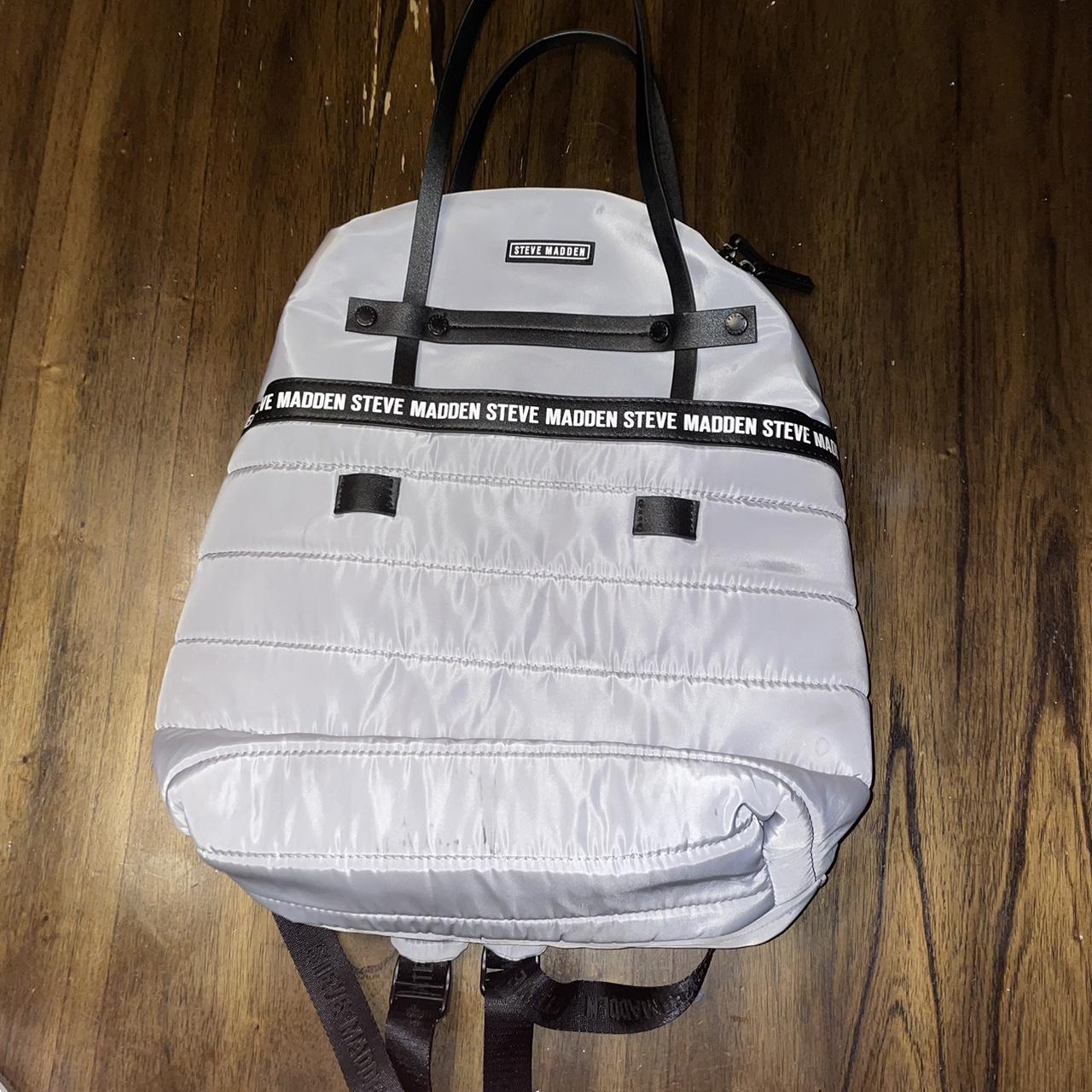 Steve Madden Gray backpack 2 large pockets Laptop