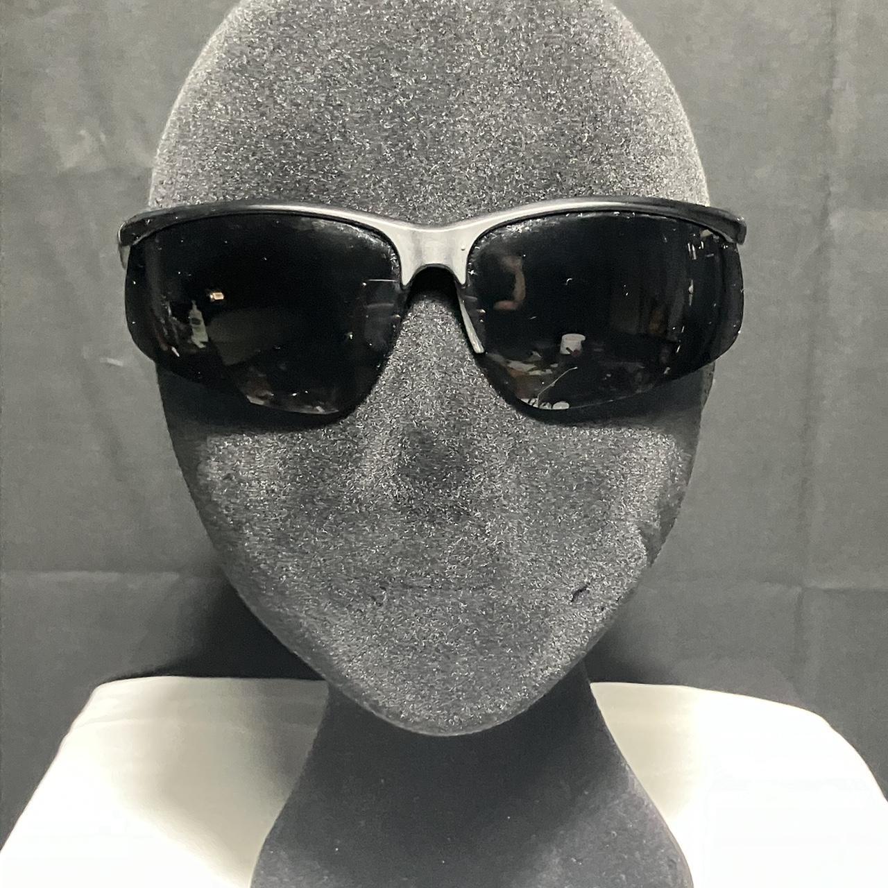 Men’s wide sunglasses Arm length 5 inches Frame... Depop