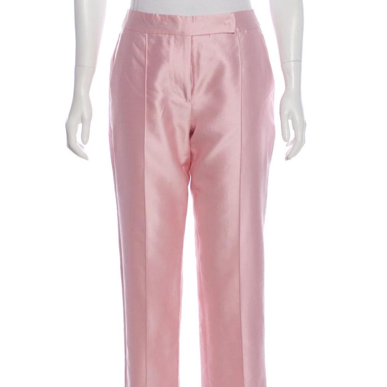 Max Mara Women's Pink Trousers (4)