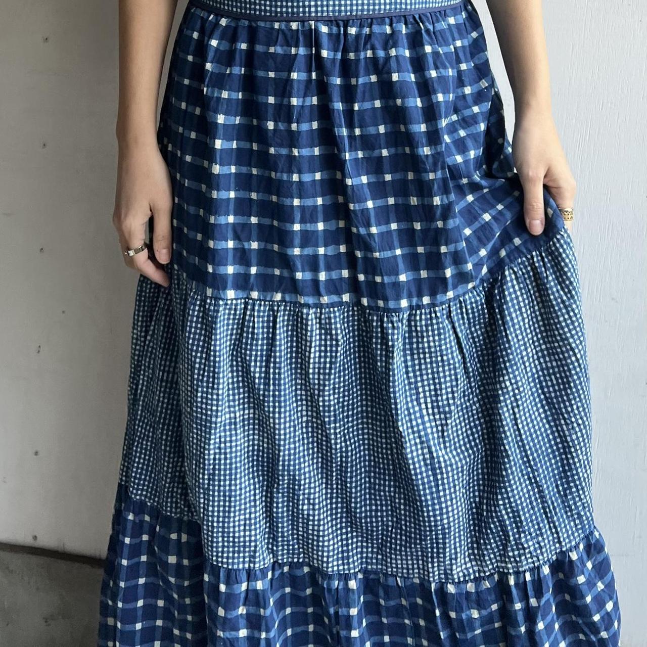 Saruche , Indian made , Cotton skirt , Patch work- tier...