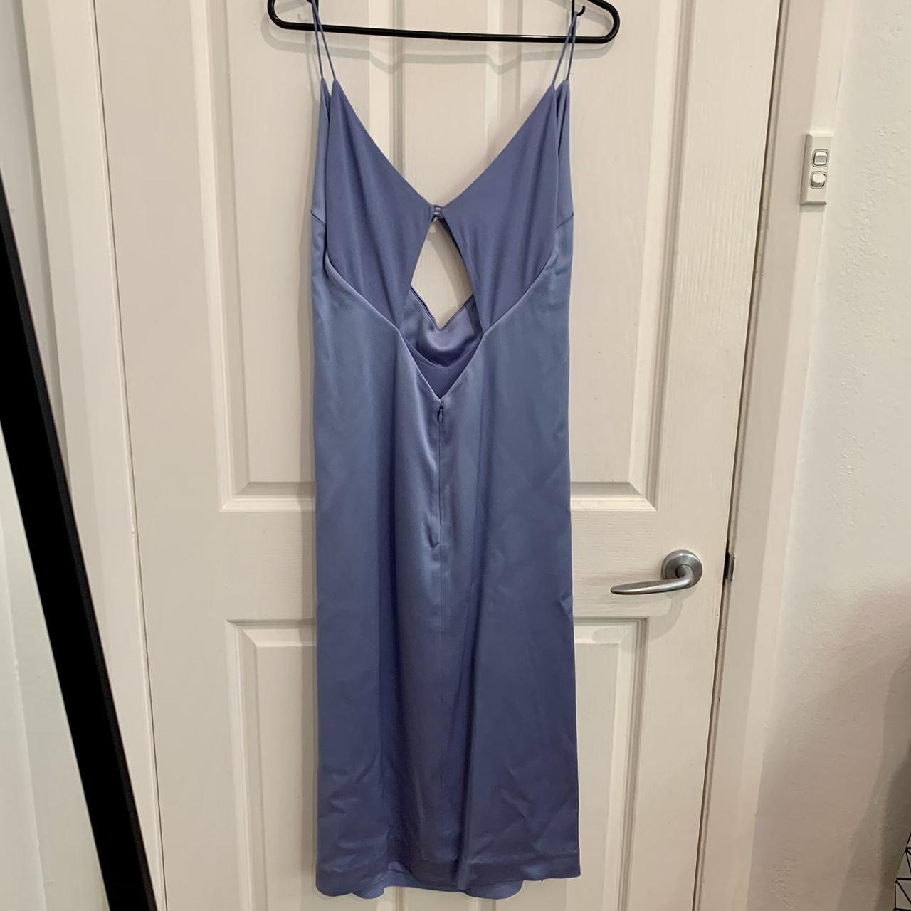 Dion Lee tessellate cami dress in cornflower blue. Depop