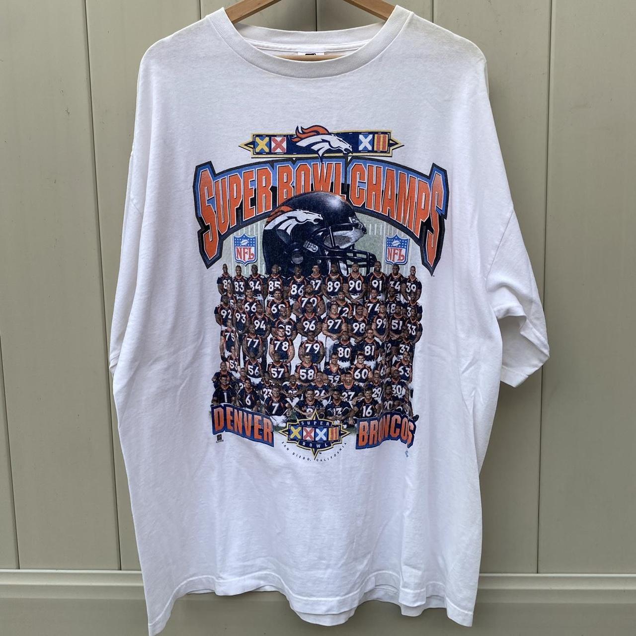 Vintage 1999 Starter Super Bowl 33 Denver Broncos Vs Atlanta